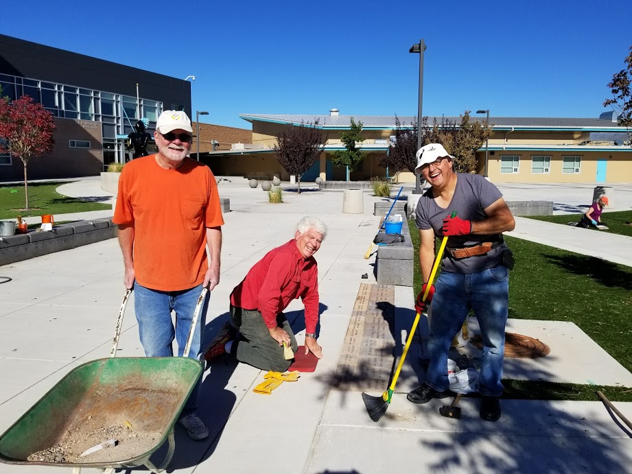 Photo of AlumKnights Brink Installation