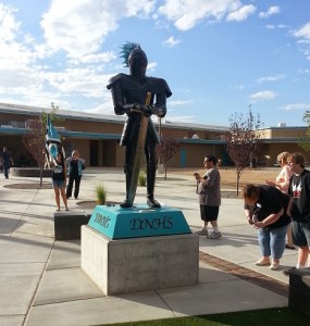 AlumKnights Celebrate the Knight Brick Garden